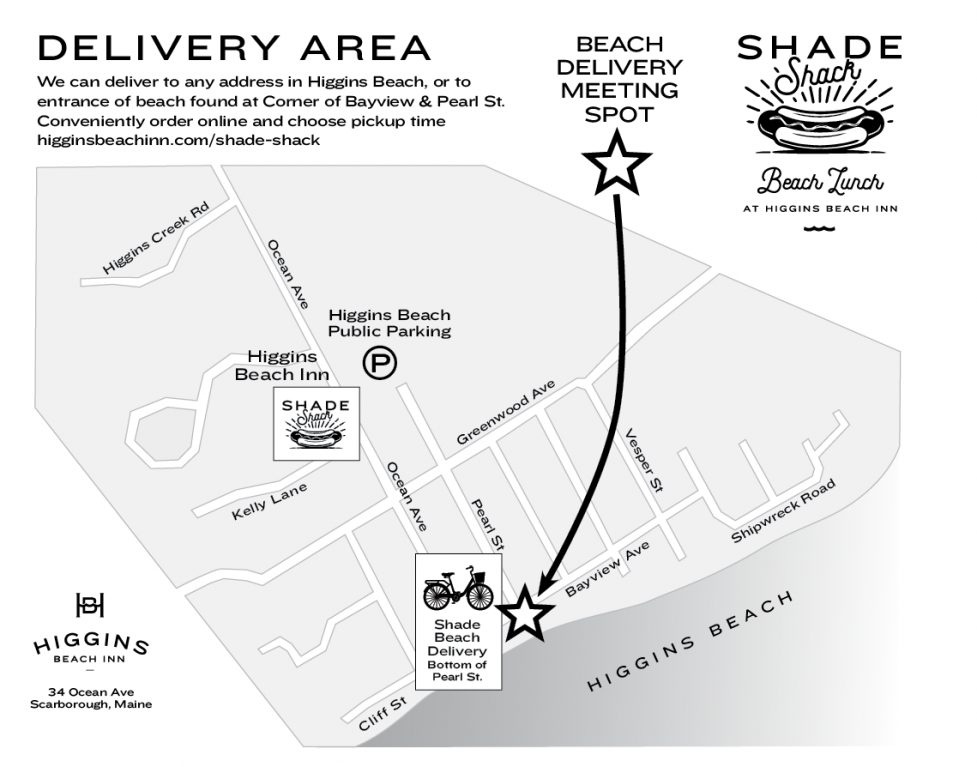 map of delivery area